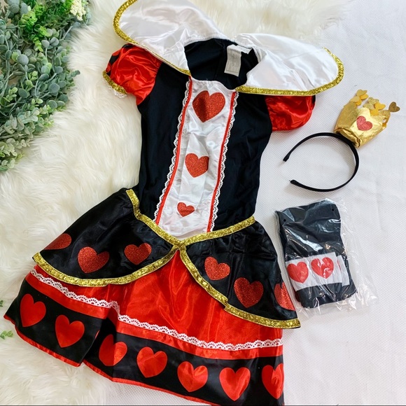 Queen of Hearts Child’s Costume NWT medium 8/10 - Picture 3 of 10